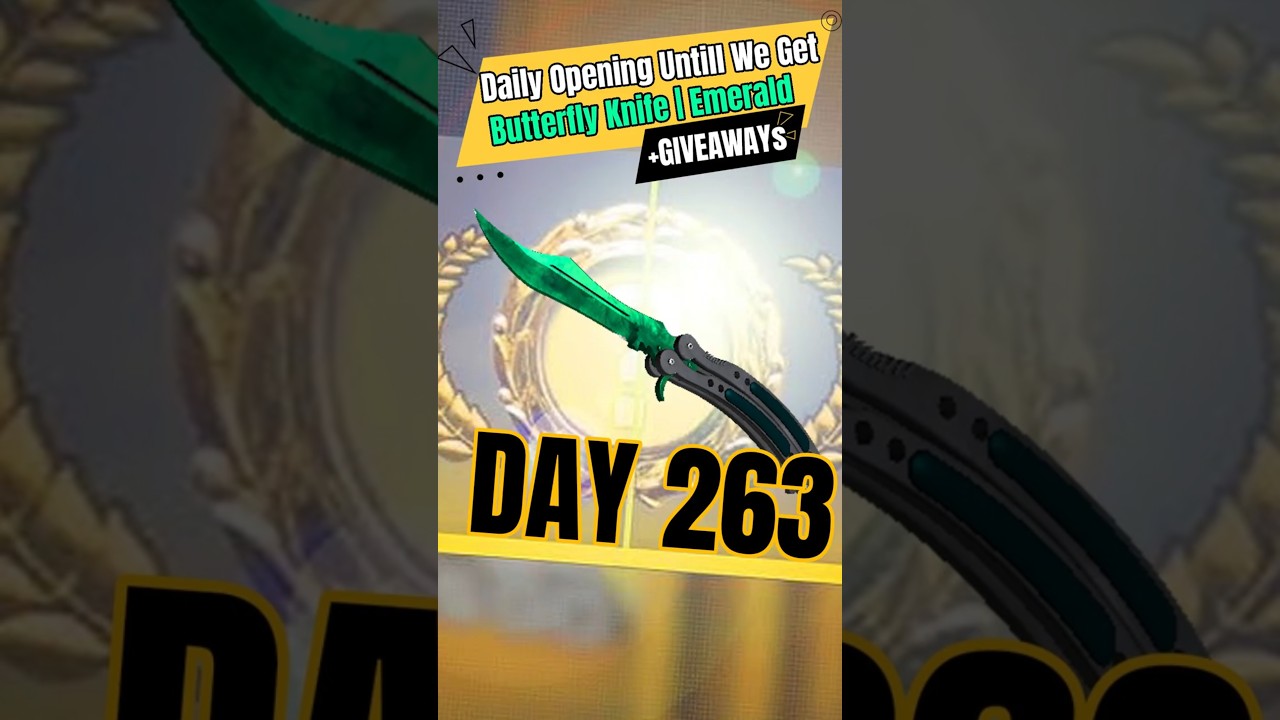 Butterfly | Emerald Hunting Day 263 (+Giveaways) 