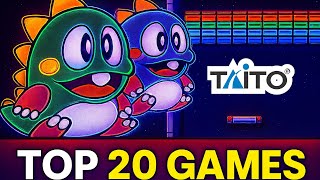 The Best 20 Taito Games Of The 1980s  Arcade Classics