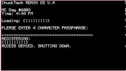 ChuckTech OS FTB ComputerCraft V.4