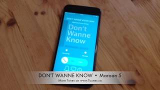 Don't Wanna Know Ringtone (Maroon 5 Tribute Marimba Remix Ringtone) • iPhone and Android Download