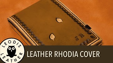 Making a Leather Notebook Cover
