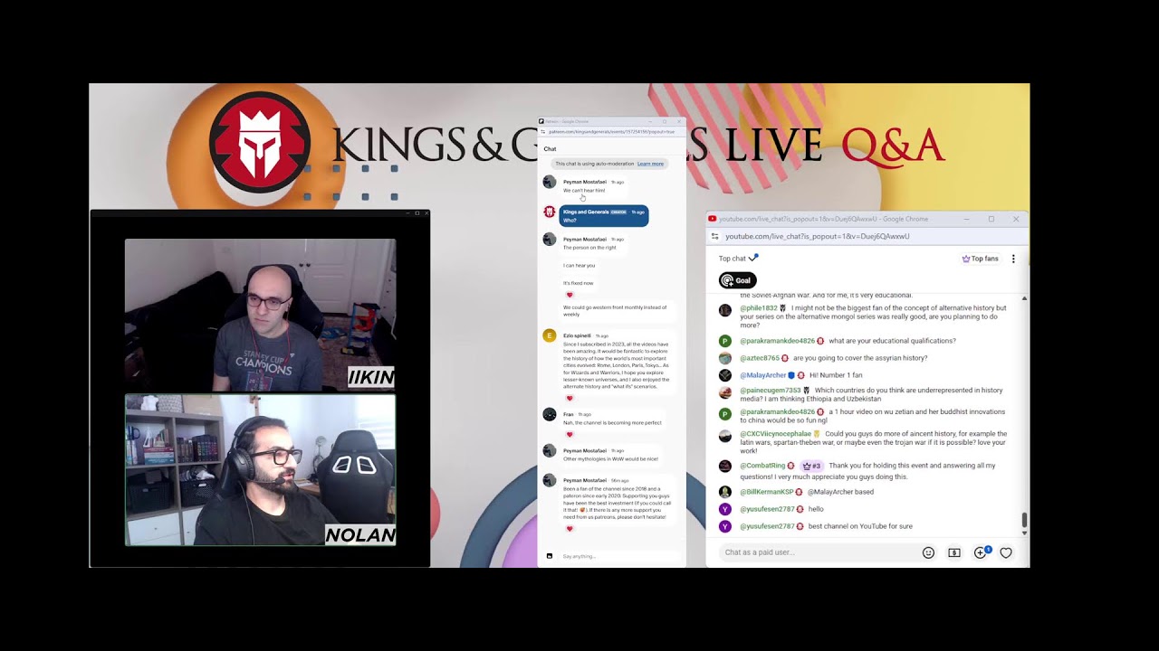 Youtube Member Exclusive LIVE Q&A - YouTube