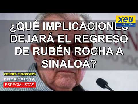 ¿Qué implicaciones dejará el regreso de Rubén Rocha al gobierno de Sinaloa?