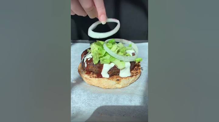 طريقة ترتيب الهمبرجر ساندوتش 😋| Hamburger Toppings order￼