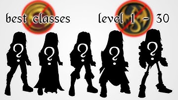 5 BEST Classes for BEGINNERS! in AQW