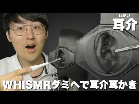 【ASMR】WHISMRダミヘの耳介耳かきがやばい！この硬さのある耳かきの音が最高に気持ちいい！