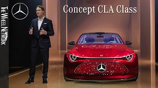 Mercedes-Benz CLA Class Concept Reveal – Mercedes-Benz at IAA Mobility 2023 in Munich