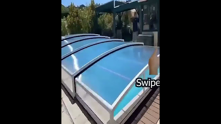 فكرة رائعة لتغطية المسبح🚣‍♂️