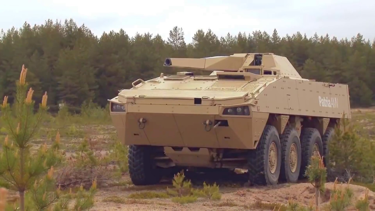 Nemo 120mm Mortar 8X8 Armoured Vehicle by Patria | 1080p - YouTube