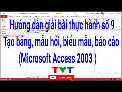 Video Hướng dẫn giải bài thực hành số 9 tin học 12 sử dụng... - YouTube