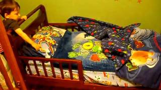 Andy's new bed 4-20-10.AVI