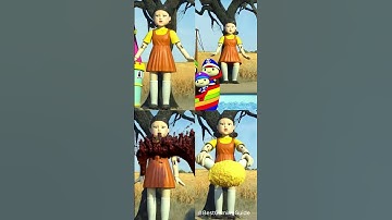 Squid Game Doll AI 407 #squidgame #squidgame2 #funny #cute