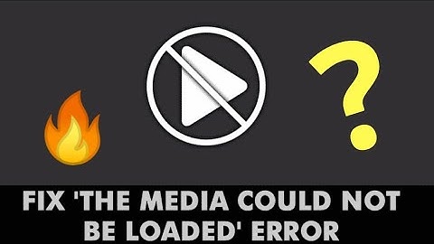 How To Fix [The Media Could Not be Loaded] Error In Google Chrome[The Format is Not Supported]??🔥🔥