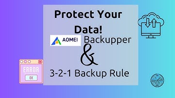 Protect Your Data 3 2 1 Backup Rule Explained with AOMEI Backupper