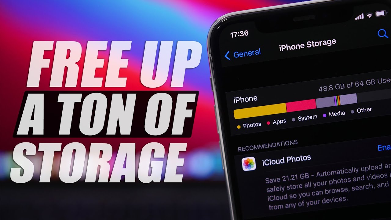 FREE Up a TON Of Storage On iPhone (iCloud / Other / System) - YouTube
