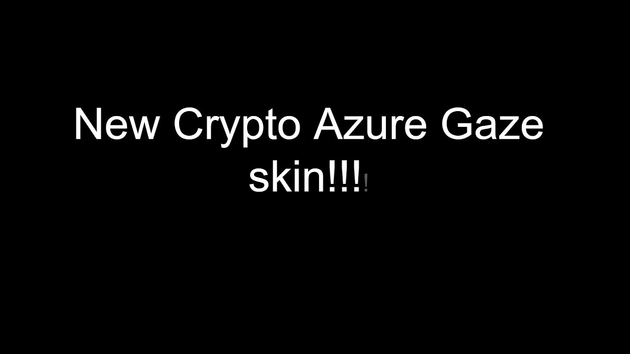 *New* Crypto Azure Gaze skin- Apex Legends - YouTube