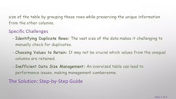 How to Group Large MySQL Tables to Eliminate Duplicates