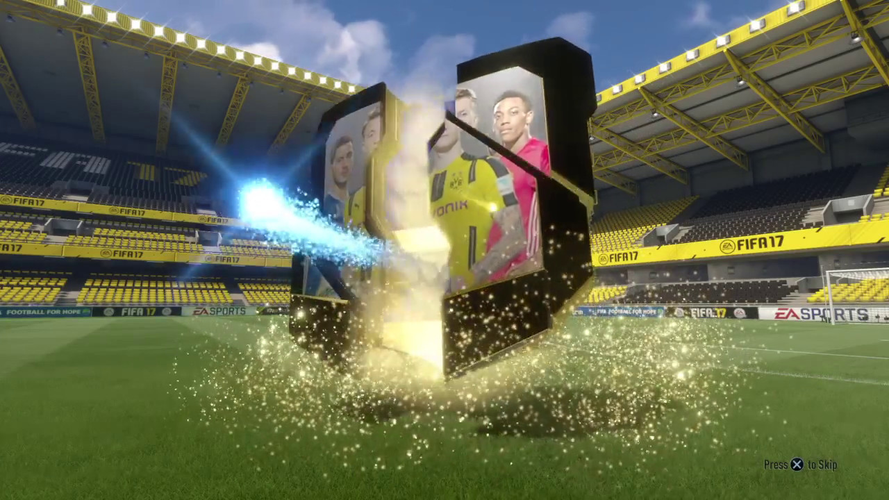 FIFA 17 Ultimate Team | TOTS In A Gold Upgrade Pack!