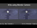 Krita - Blender | Using Blenders Camera for Krita | Comparison
