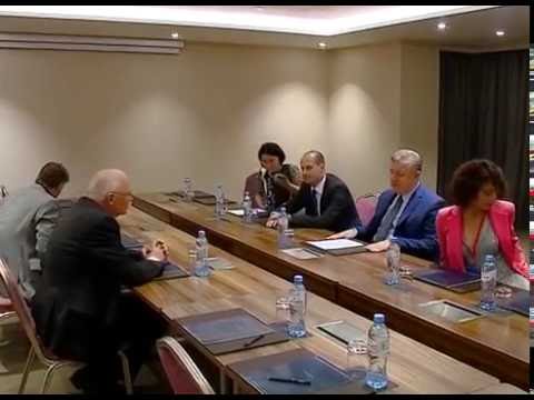 შეხვედრა გიუნტერ ფერჰოიგენთან