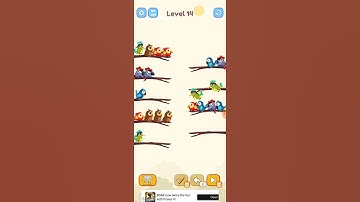 birds sorting level 14 #games #gameplay #shorts #gameshorts #gamingworld  #androidgames