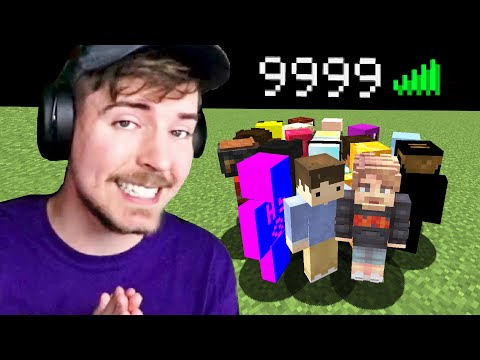 Raiding Servers With 10,000 People!