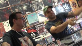 Dez Cadena at Clock-Work Records 9/19/2015