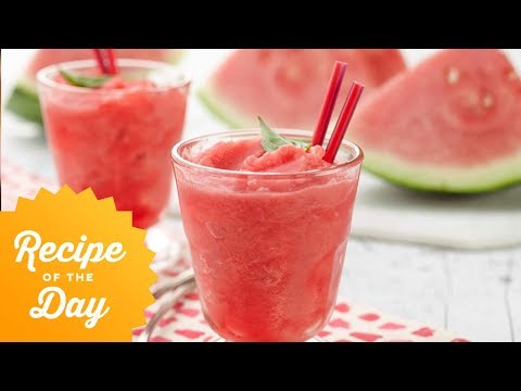 Recipe of the Day: Watermelon Slushies | Food Network