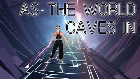 As The World Caves In | Beautiful Beat Saber Map!