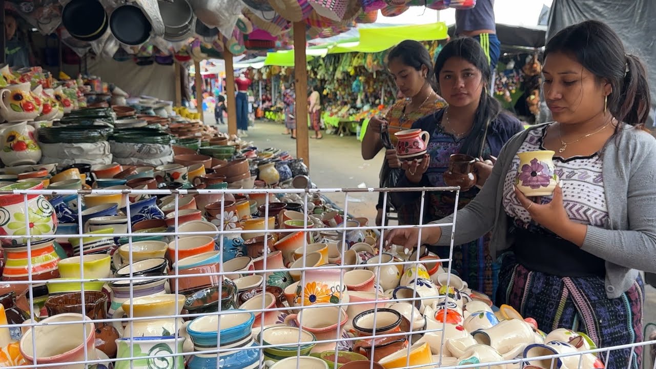 Comprando ARTESANÍAS En La FERIA De SAN MARTIN Jilotepeque