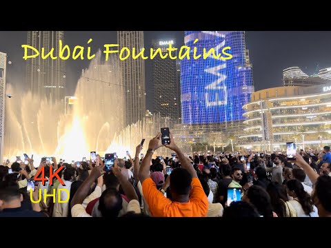 Amazing Experience of the Dubai Fountains Show, Burj Khalifa and Dubai Mall