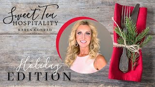Holiday Charcuterie Board I Sweet Tea Hospitality I Karen Conrad