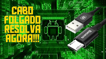 Cabo usb do celular frouxo, com mal contato ou se soltando facil (solução facil)