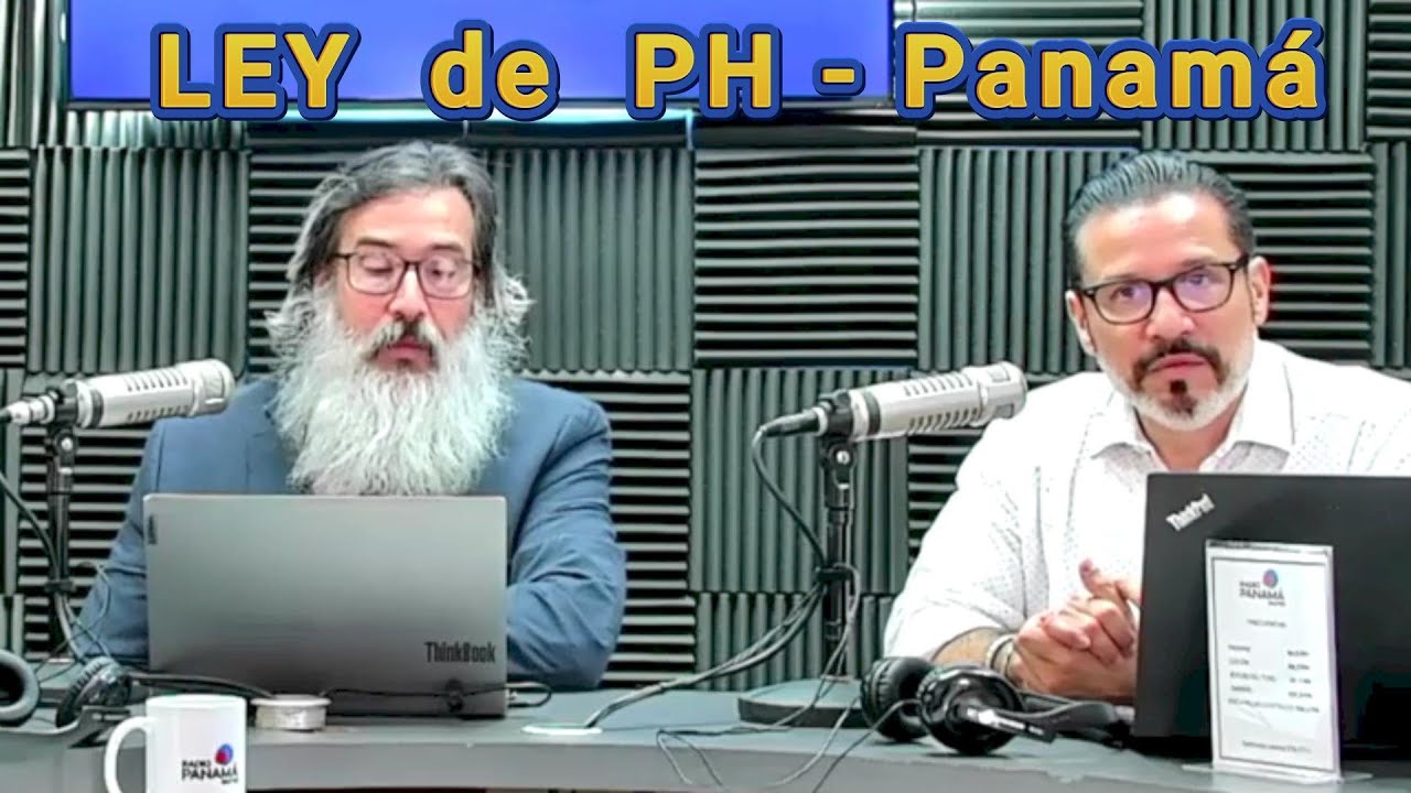 Ley de Propiedad Horizontal en Panama - Gonzalo Barahona -  ConstruRadio Panamá