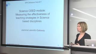 Measuring the effectiveness of teaching strategies in science-based disciplines
