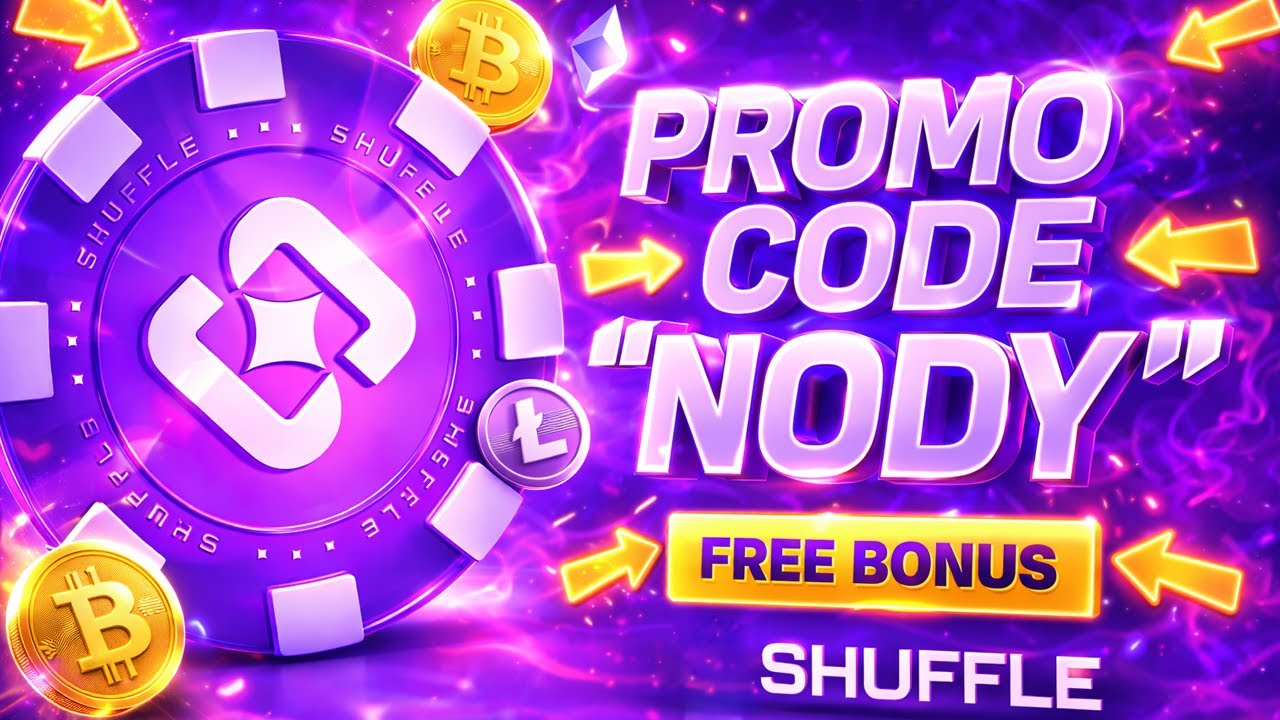 Shuffle Promo Code 'NODY' — Free Bonus + Deposit Bonus (2026)