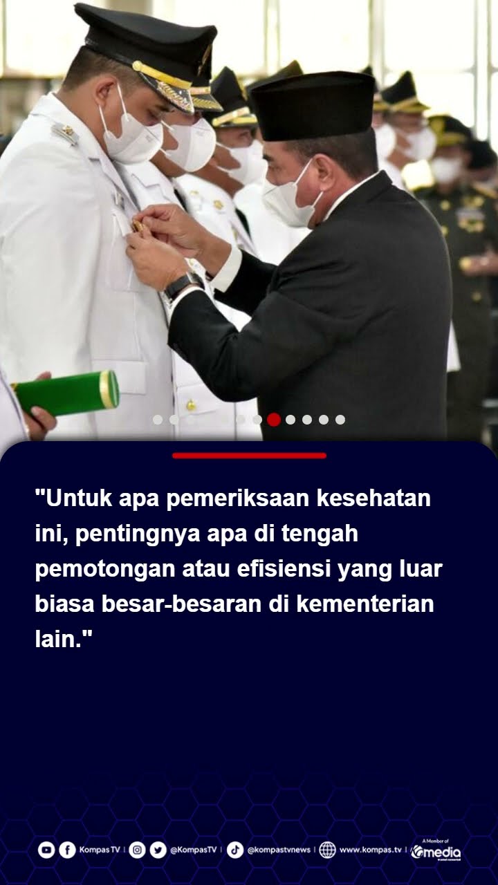 Cek Kesehatan hingga Retreat Kepala Daerah Disebut Kontradiktif dengan Kebijkan Efisiensi Anggaran