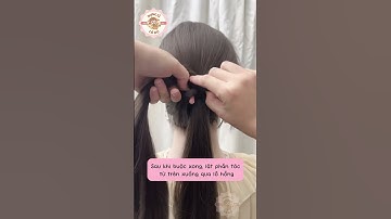 CHỈ 10 GIÂY BÍ QUYẾT TÓC ĐUÔI NGỰA THẤP SIÊU DỊU DÀNG KIỂU HÀN! #dunggicodo #tipshair #lamtocdep