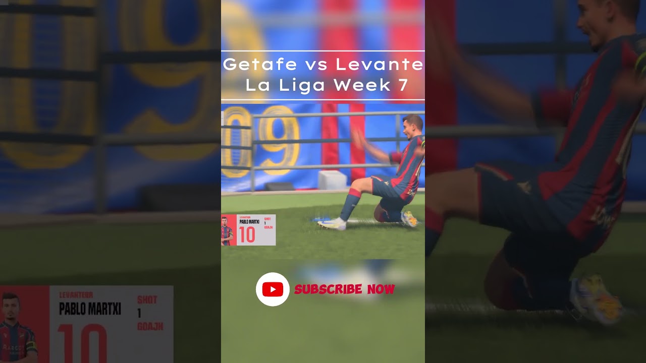 Getafe vs Levante – Goal | EA FC 26 Simulation | La Liga Week 7 