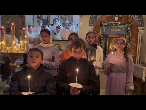 Рождество Христово 2023г., Свято-Никольский собор г. Душанбе.