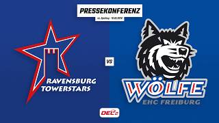 Pressekonferenz 44. Spieltag | Ravensburg Towerstars - EHC Freiburg