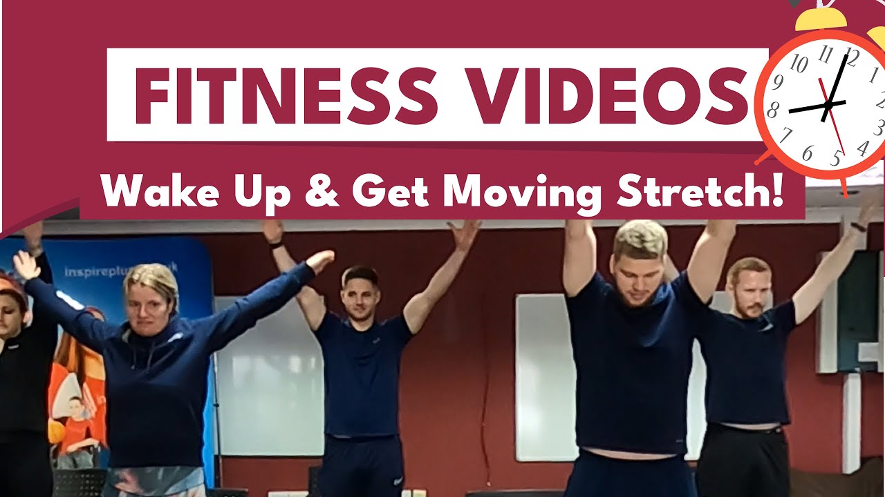 Wake Up & Get moving stretch! - YouTube