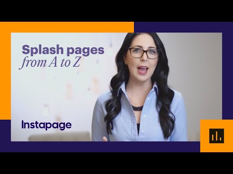 How Marketers Make and Use Splash Pages