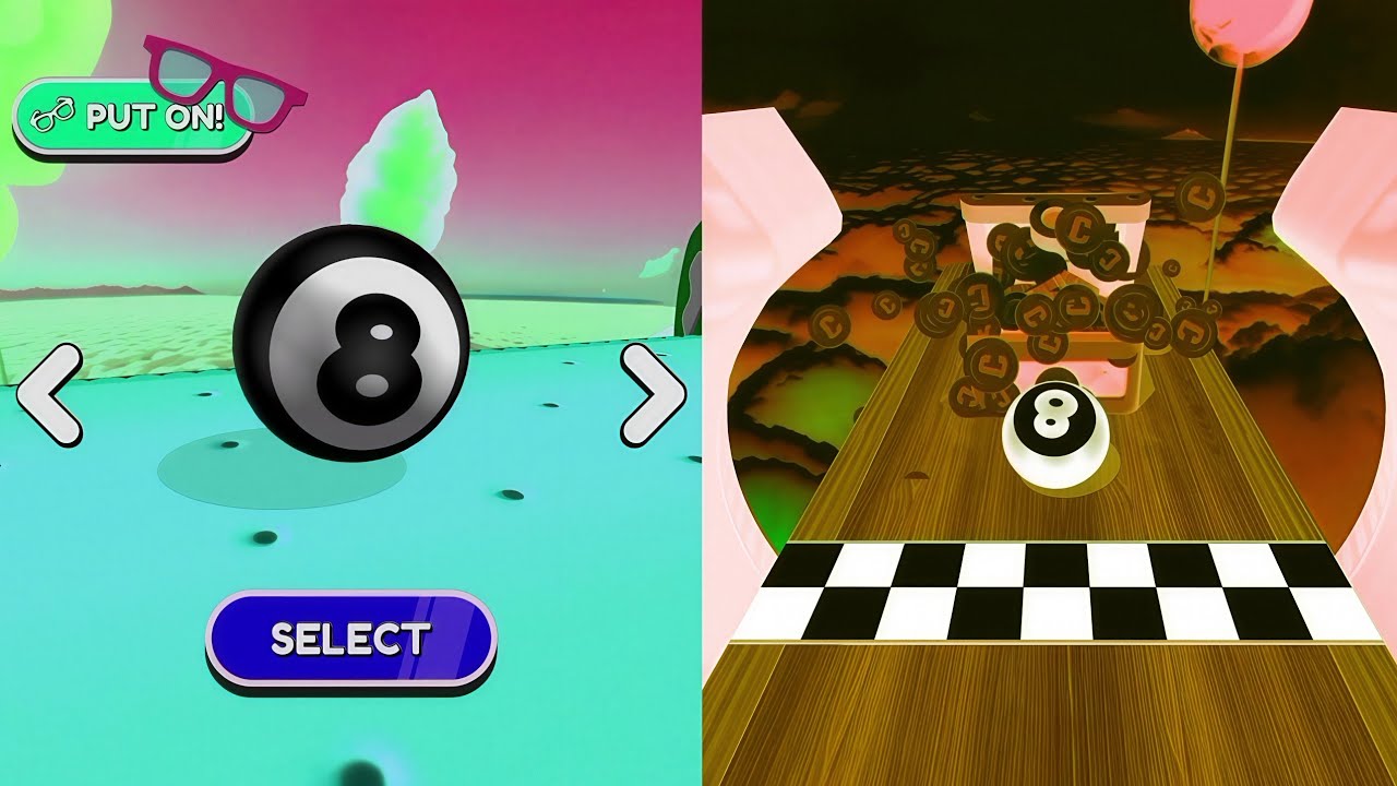 🎱🥊Going Balls, SpeedRun Vs Reverse Video Gameplay Part 340