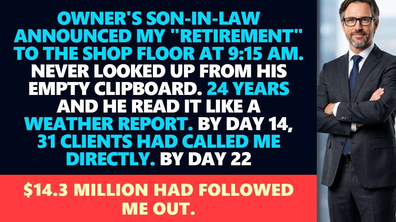 My Boss Announced My 