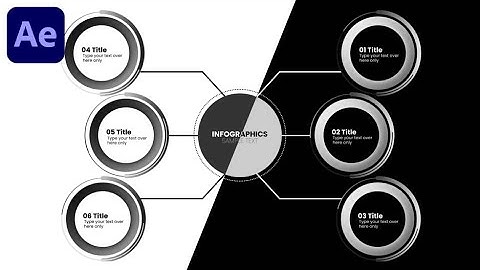 Infographics Animation In Adobe After Effects - After Effects Tutorial.