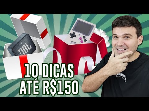 10 dicas de presentes "tech" custando até R$150! 💥