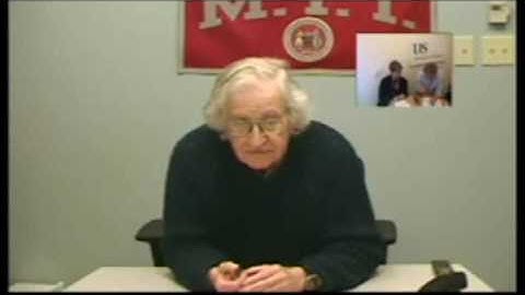 Noam Chomsky Interview - VideoConference Part 2