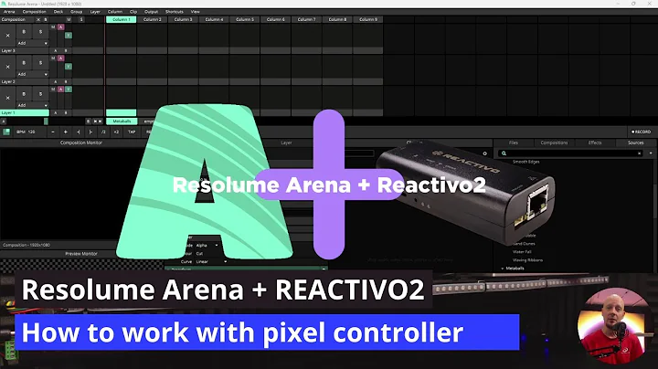 How to connect LED Pixel Controller to Resolume Arena