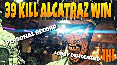 39 KILL ALCATRAZ WIN! NEW RECORD! | CoDBlackout